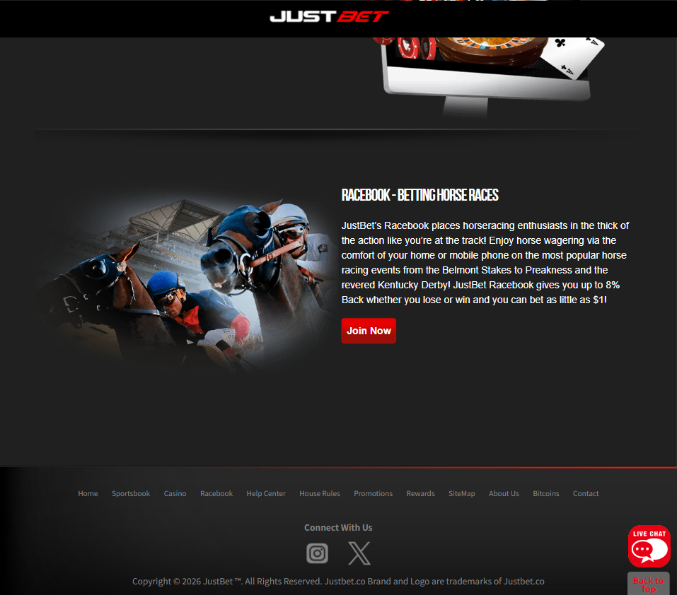 Justbet slide2